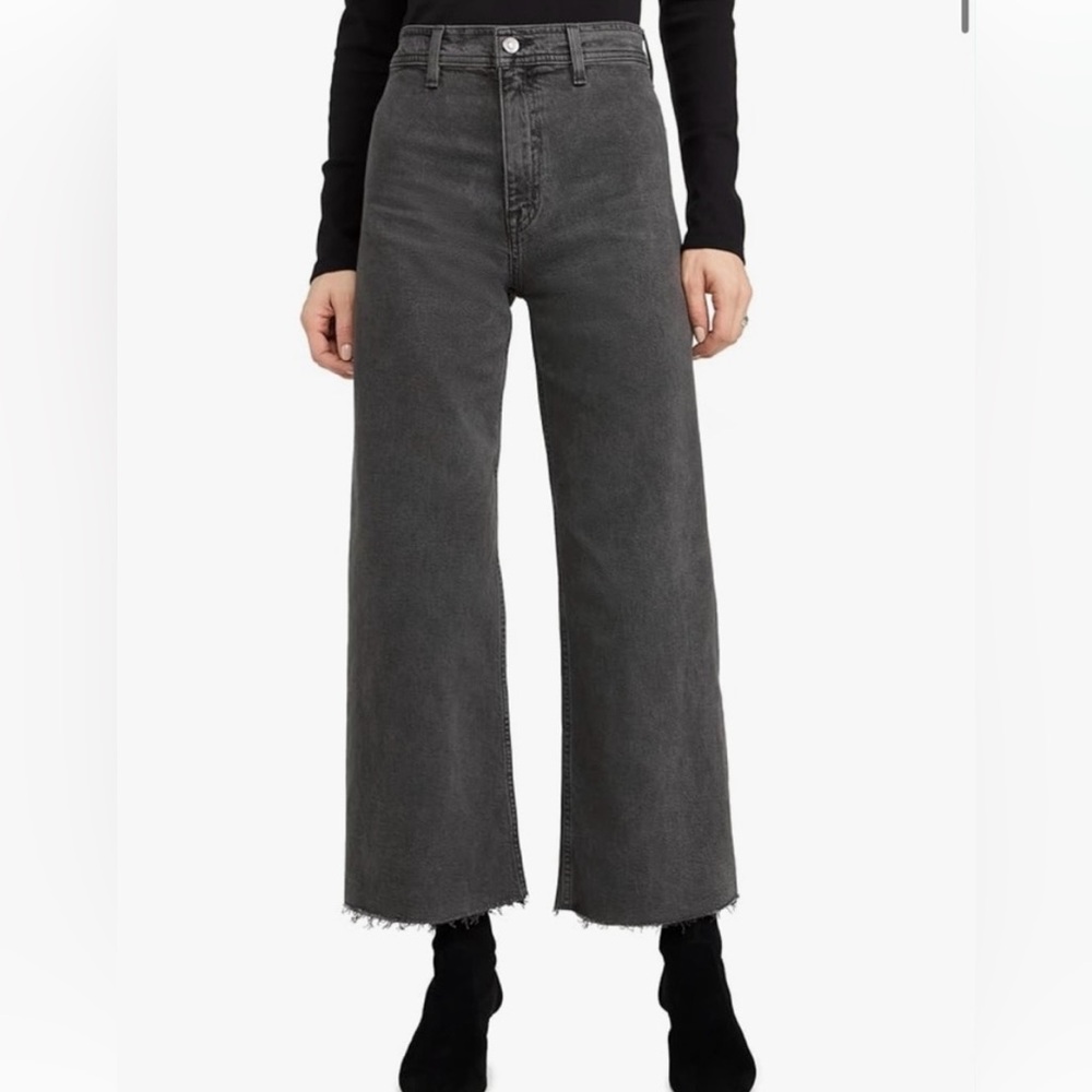 Pistola Women's Gray Wide-Leg Jeans “Penny” High Rise. NEW